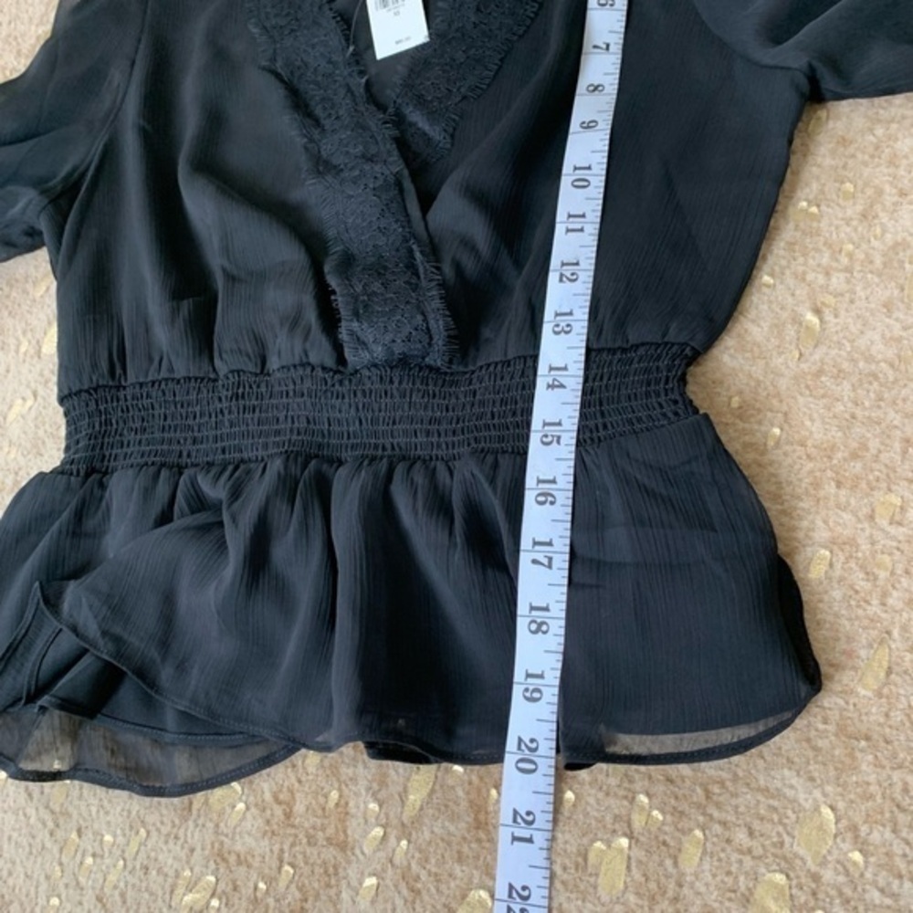 Express Lacey Long Sleeve Top NWT - Picture 7 of 8